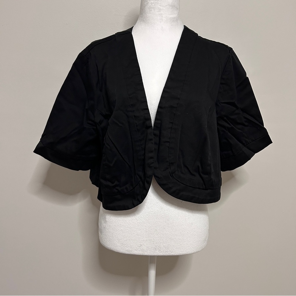 Dressbarn Women's 3X Black Shrug Versatile Casual/Forma